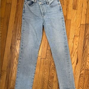 Agolde CrissCross High Waist Jeans